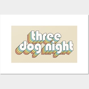 Retro Three Dog Night Posters and Art